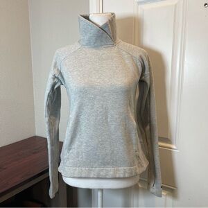 Champion Women's Light Gray Turtleneck Sweater